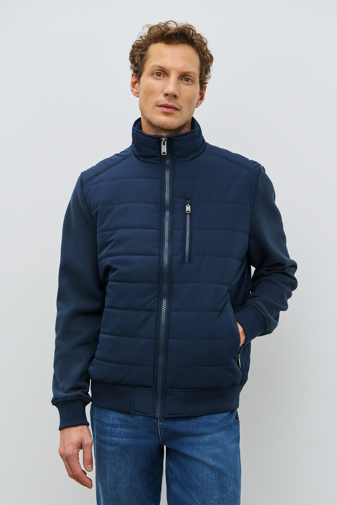 Куртка мужская Baon B5323015 синяя S