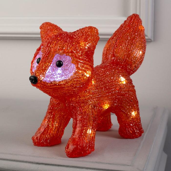 

Новогодний светильник Luazon Lighting Лисичка 5037531 белый теплый, Лисичка