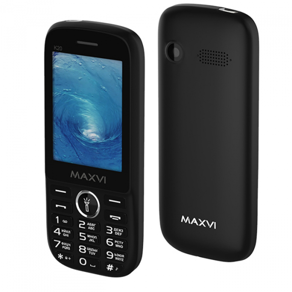 фото Мобильный телефон maxvi k20 black