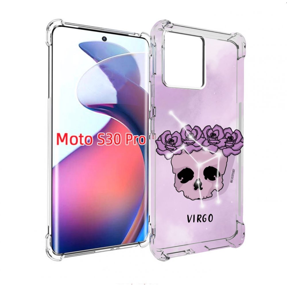 

Чехол MyPads знак зодиака дева 2 для Motorola Moto S30 Pro, Прозрачный, Tocco