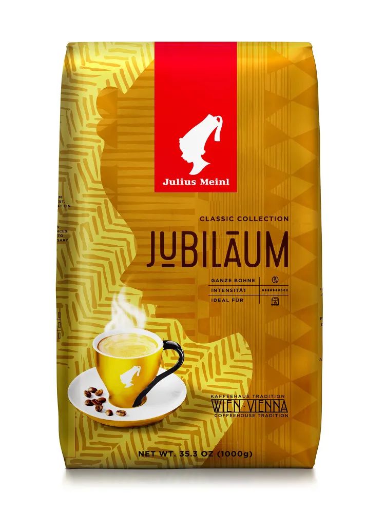 Кофе в зернах/кофе зерновой Julius Meinl Юбилейный Классическая Коллекция/Jubilaum, 1 кг (