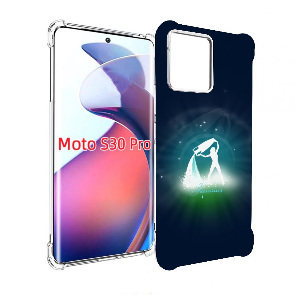 

Чехол MyPads знак зодиака водолеи 1 для Motorola Moto S30 Pro, Прозрачный, Tocco