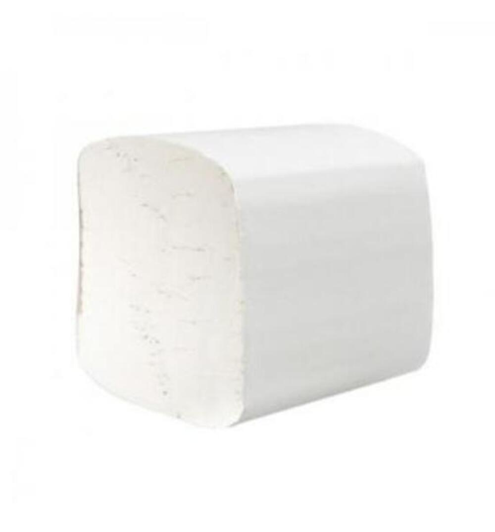фото Бумага туалетная листовая 1-сл 500 лист уп дхш 186х110 мм hostess белая kimberly-clark