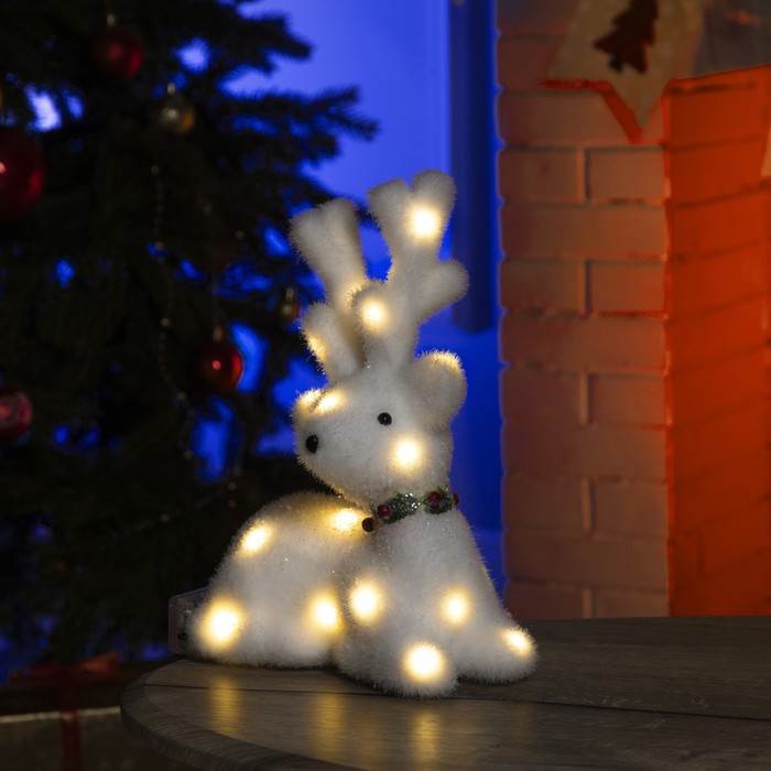 

Новогодний светильник Luazon Lighting Олень 3662101 белый теплый, Олень