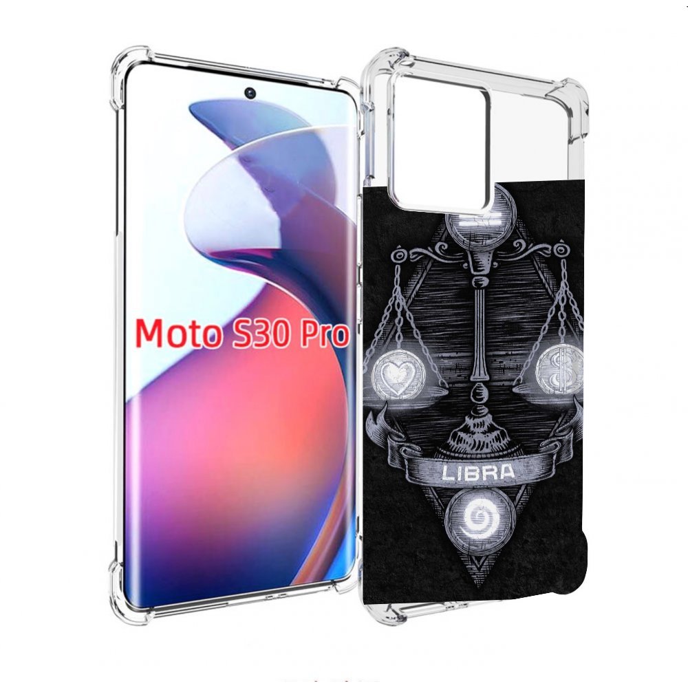 

Чехол MyPads знак зодиака весы 2 для Motorola Moto S30 Pro, Прозрачный, Tocco