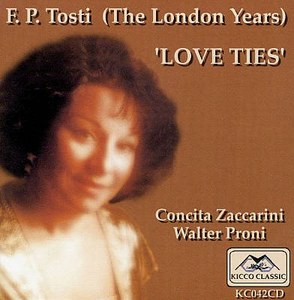 

TOSTI - Love Ties, Zaccarini, C., 1 CD