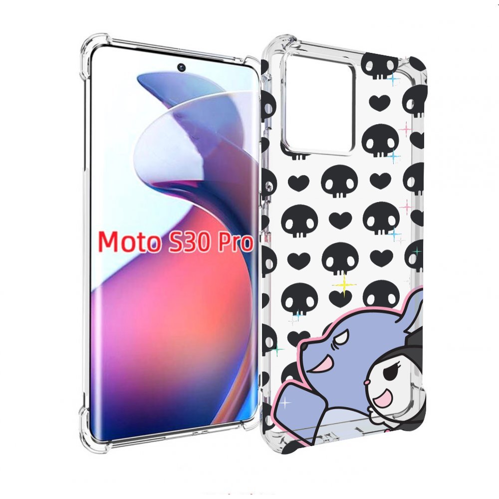 

Чехол MyPads злые-мини-животные детский для Motorola Moto S30 Pro, Прозрачный, Tocco