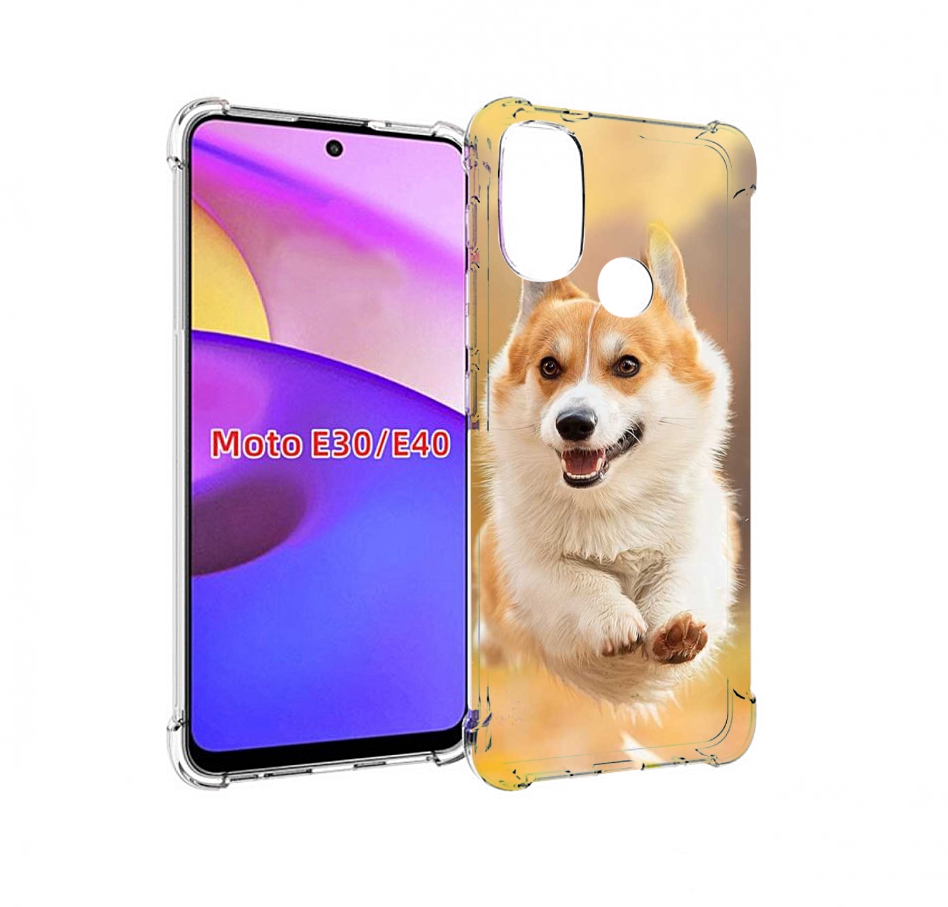 

Чехол бампер MyPads когри собака для Motorola Moto E30., Прозрачный, Tocco