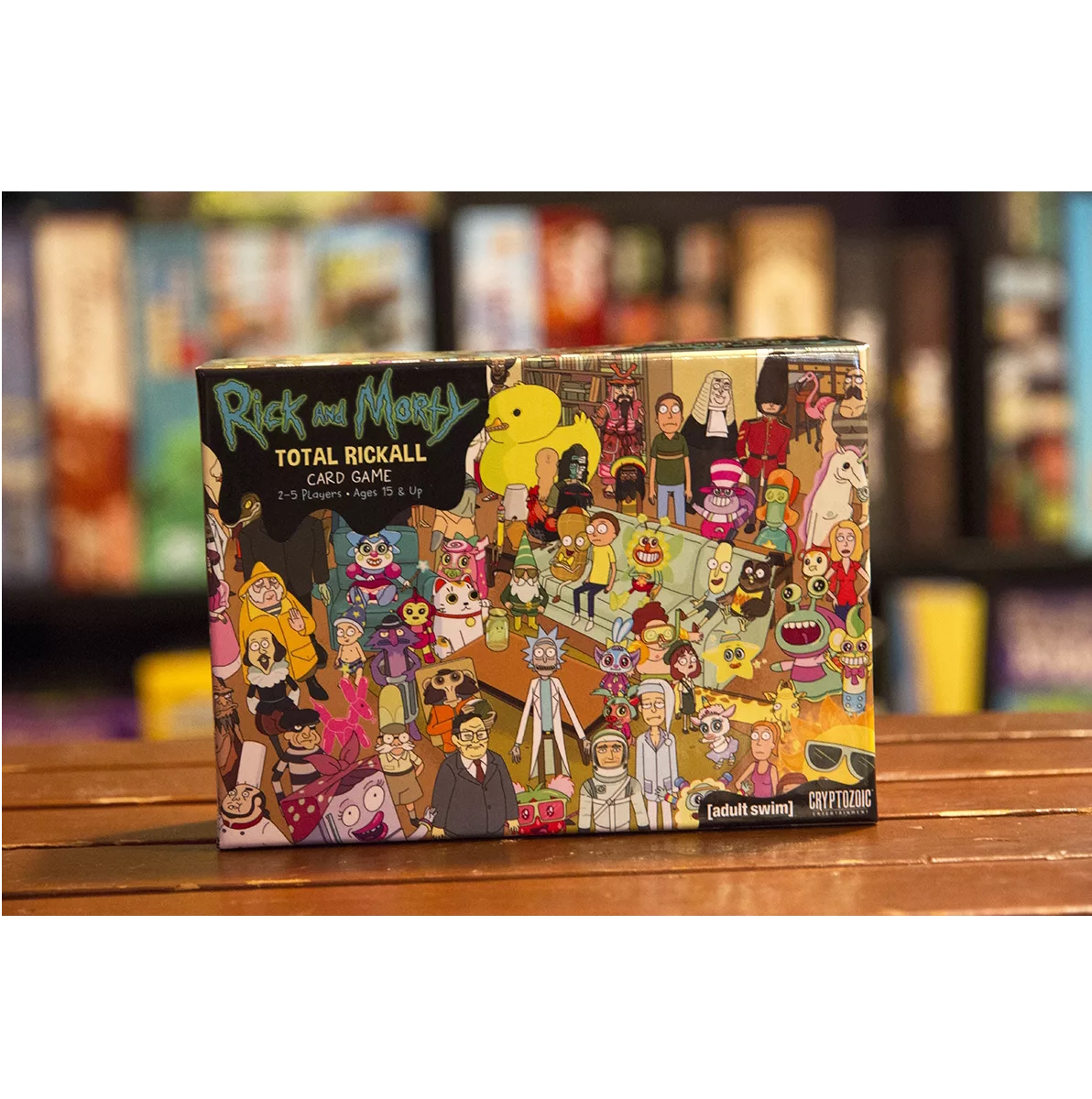 

Игральные карты Cryptozoic Rick and Morty Total Rickall из картонa