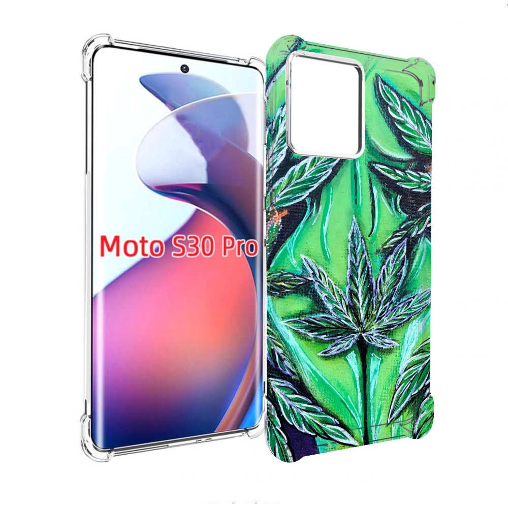 

Чехол MyPads зеленая девушка для Motorola Moto S30 Pro, Прозрачный, Tocco