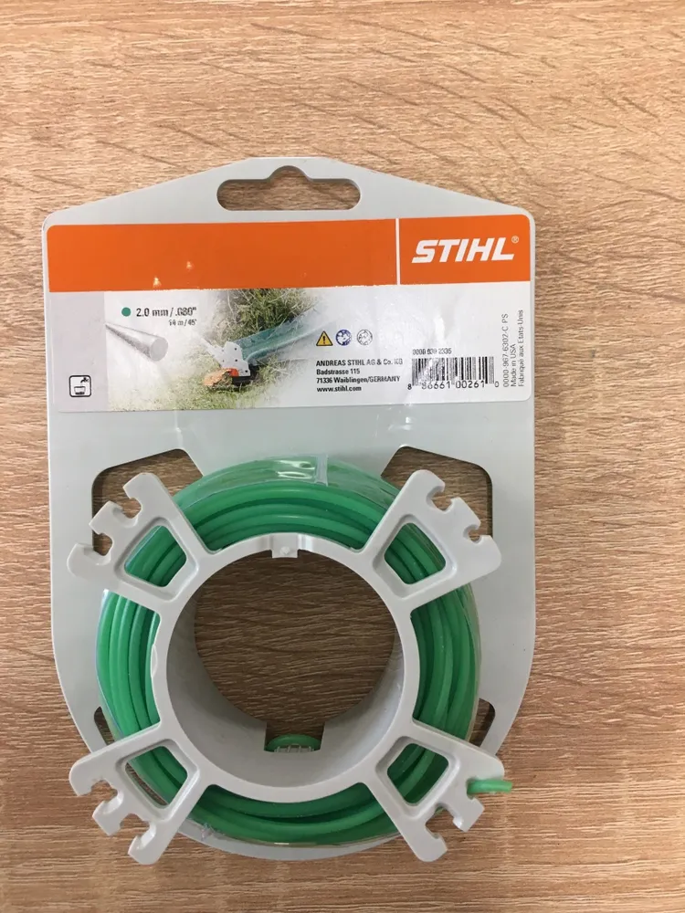 

Леска для триммера Stihl 00009302335-14, Зеленый, 00009302335-14