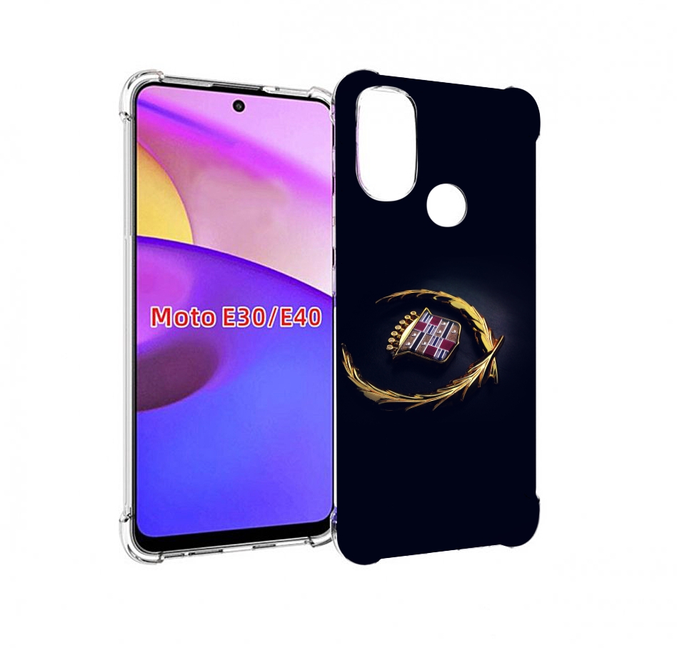 

Чехол бампер MyPads кадилак cadillac 2 для Motorola Moto E30., Прозрачный, Tocco