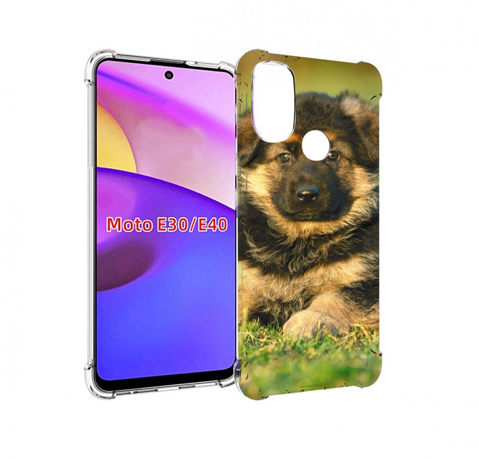 

Чехол бампер MyPads кавказская овчарка для Motorola Moto E30., Прозрачный, Tocco