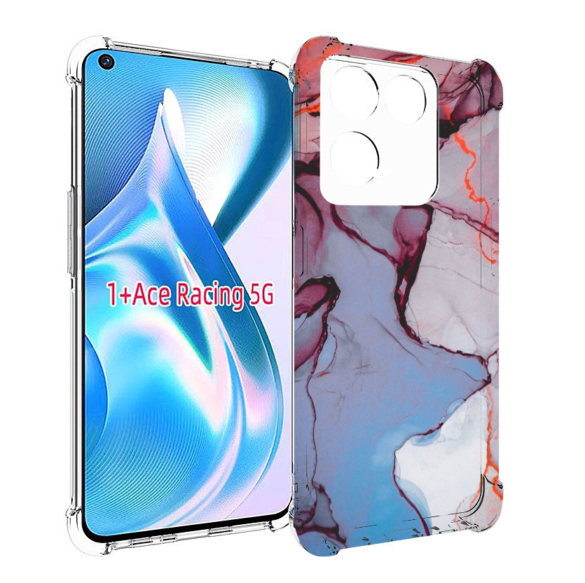 

Чехол MyPads мраморный рисунок для OnePlus Ace Racing, Прозрачный, Tocco