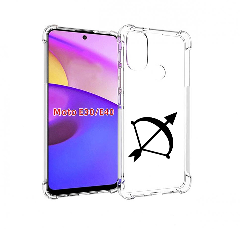 

Чехол бампер MyPads знак-зодиака-стрелец-7 для Motorola Moto E30, Прозрачный, Tocco
