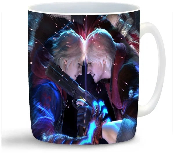 

Кружка CoolPodarok Devil may cry 4 Лицом к лицу