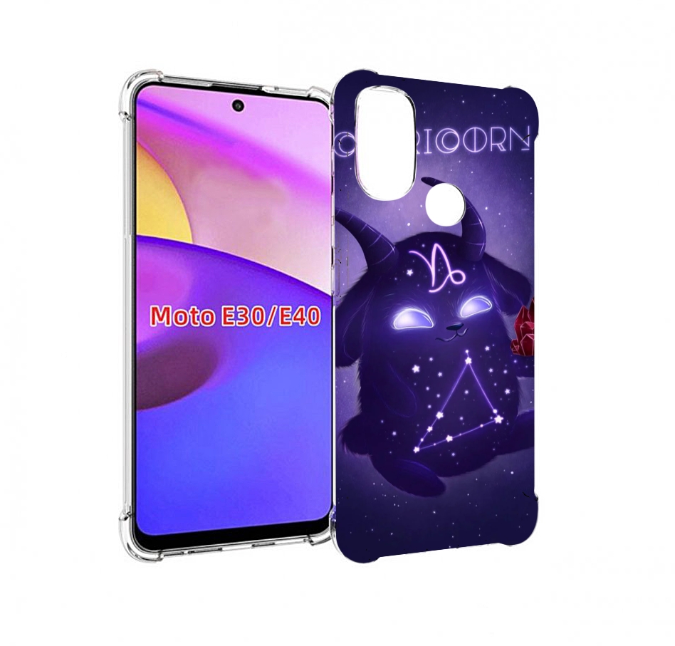 

Чехол бампер MyPads знак-зодиака-козерог-7 для Motorola Moto E30, Прозрачный, Tocco