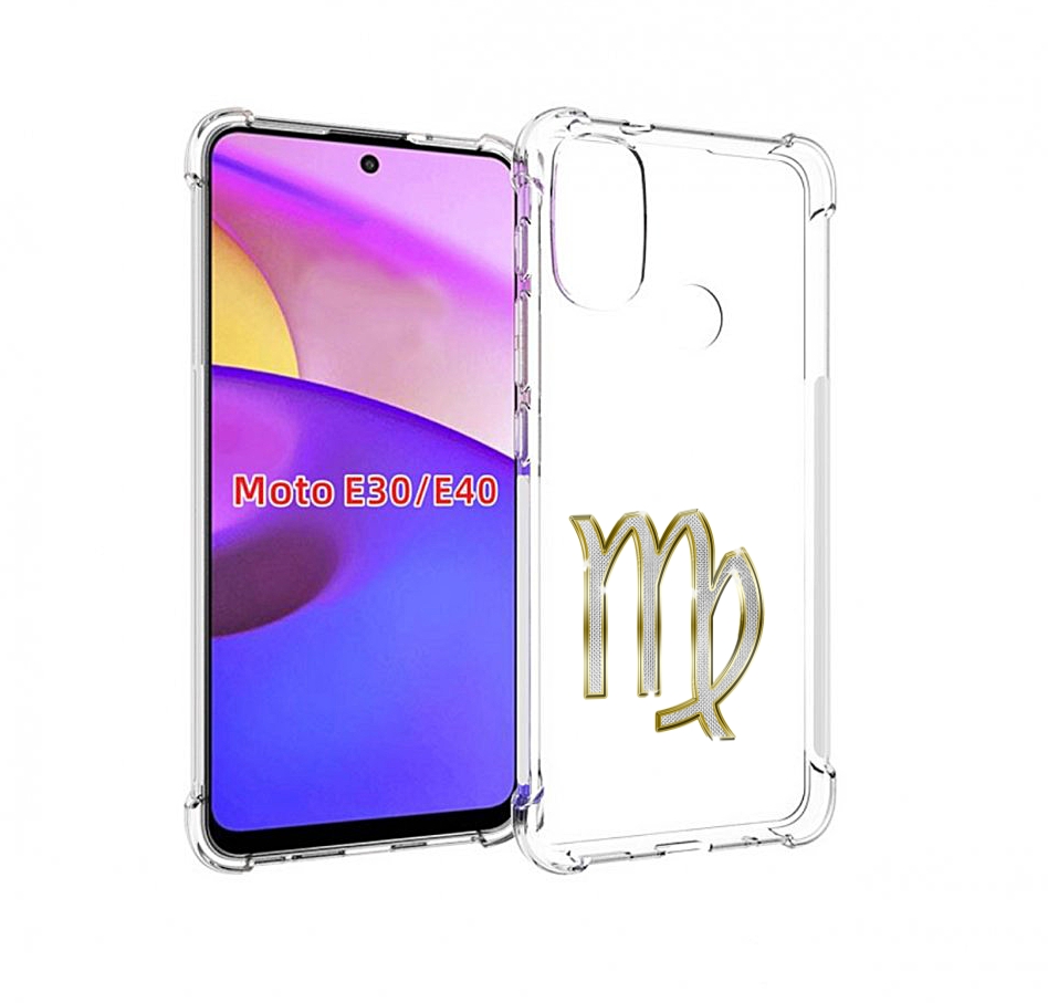 

Чехол бампер MyPads знак-зодиака-дева-6 для Motorola Moto E30., Прозрачный, Tocco