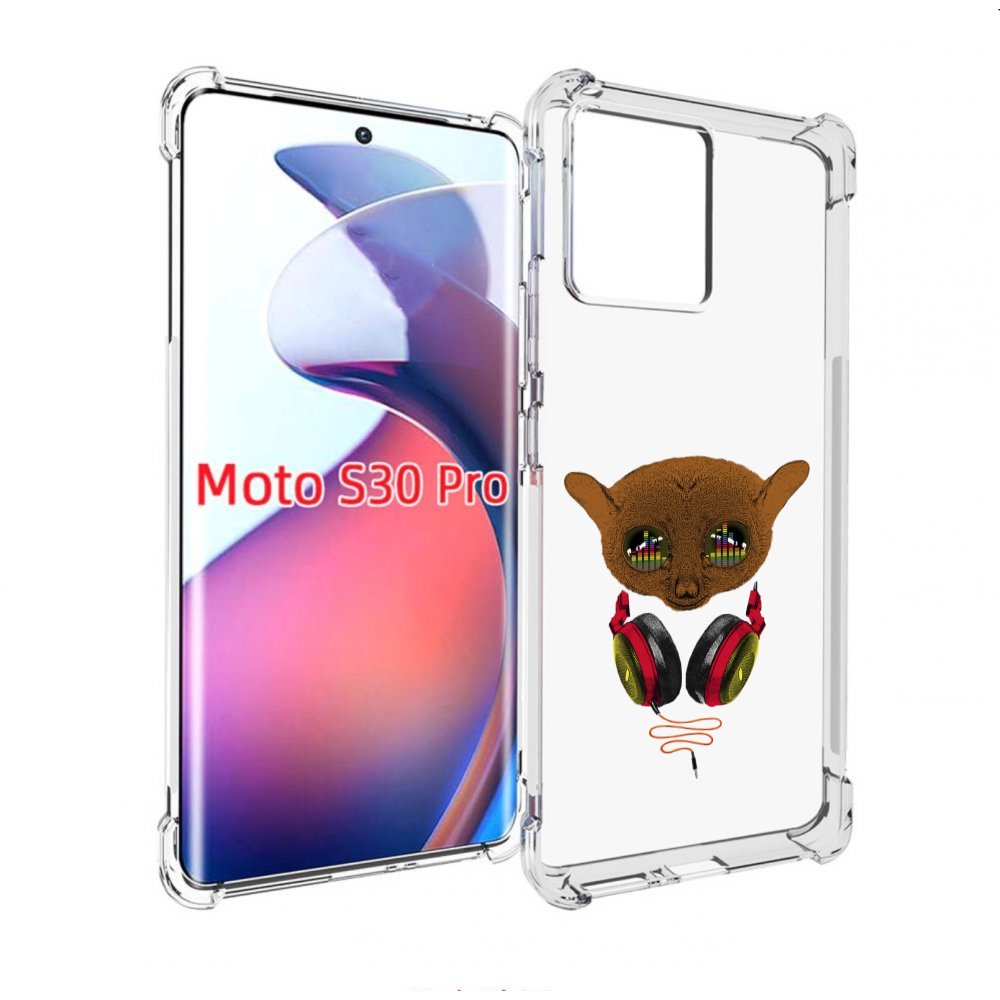 

Чехол MyPads диджей для Motorola Moto S30 Pro, Прозрачный, Tocco