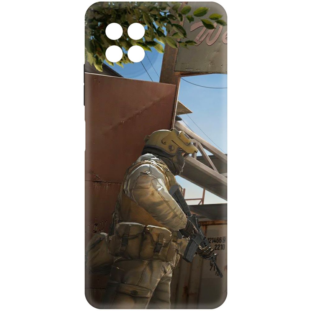 

Чехол-накладка Krutoff Soft Case Cтандофф 2 (Standoff 2) - Rust для Itel S23 черный