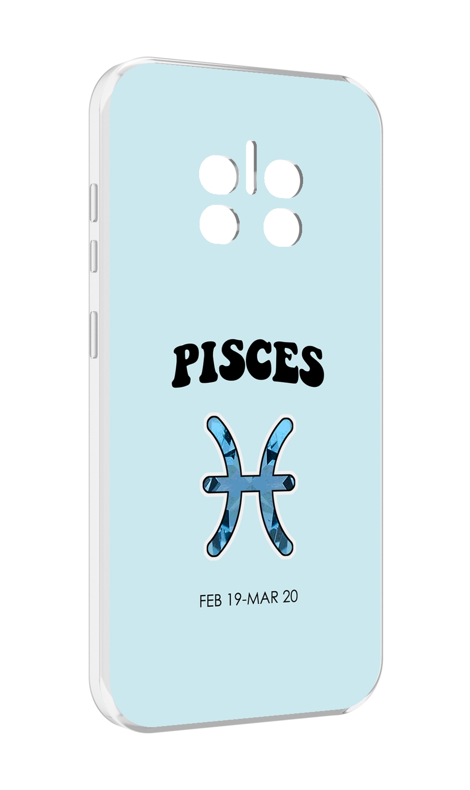 

Чехол MyPads знак-зодиака-рыбы-3 для Doogee V11, Прозрачный, Tocco