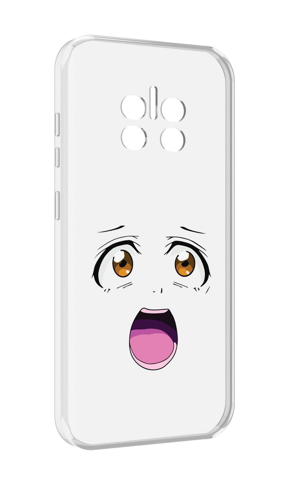 

Чехол MyPads аниме лицао для Doogee V11, Прозрачный, Tocco