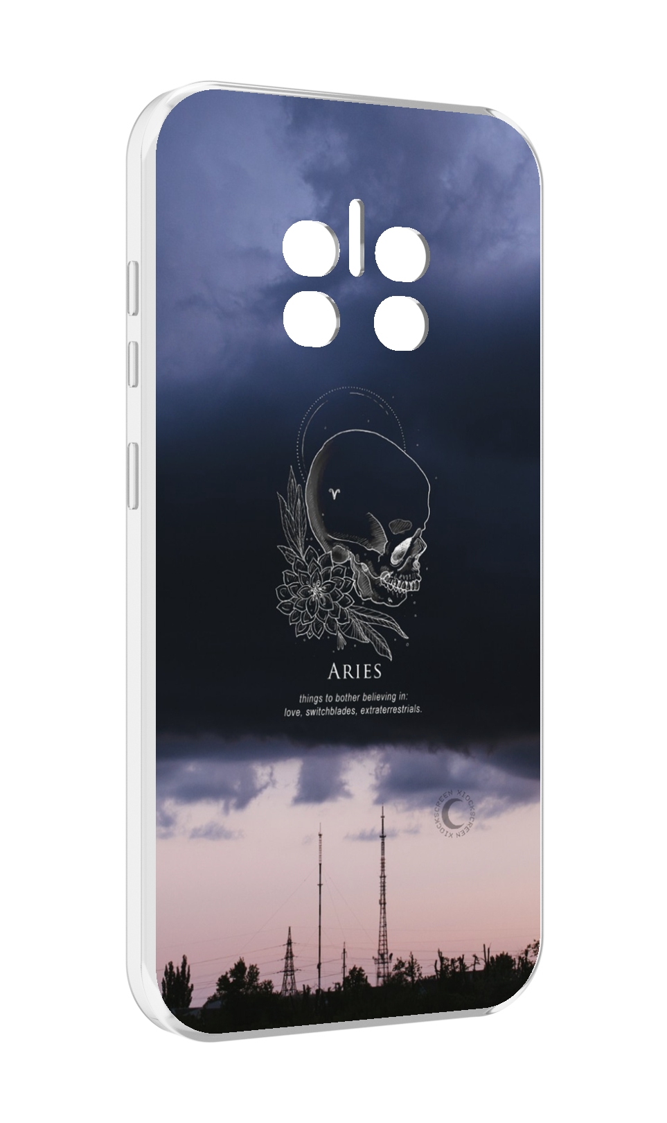 

Чехол MyPads знак-зодиака-овен-4 для Doogee V11, Прозрачный, Tocco