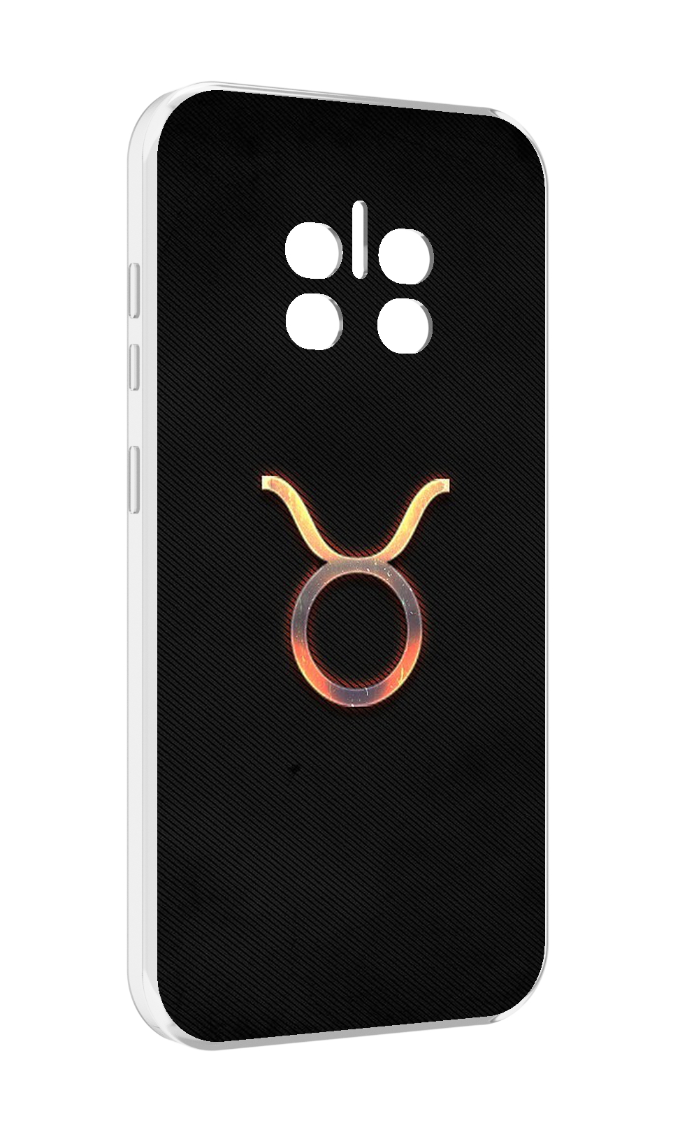 

Чехол MyPads знак зодиака телец 5 для Doogee V11, Прозрачный, Tocco