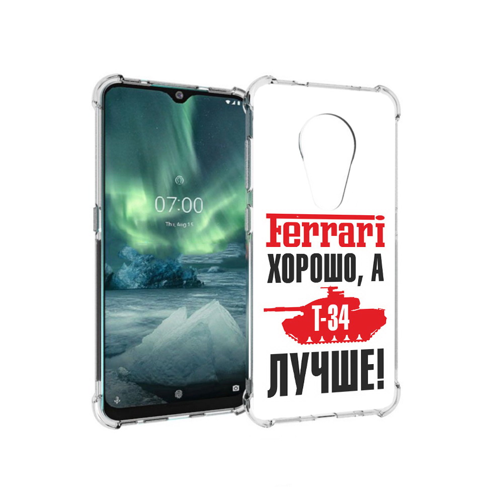 

Чехол MyPads Tocco для Nokia 7.2 т 34 лучше (PT139171.105.635), Прозрачный, Tocco