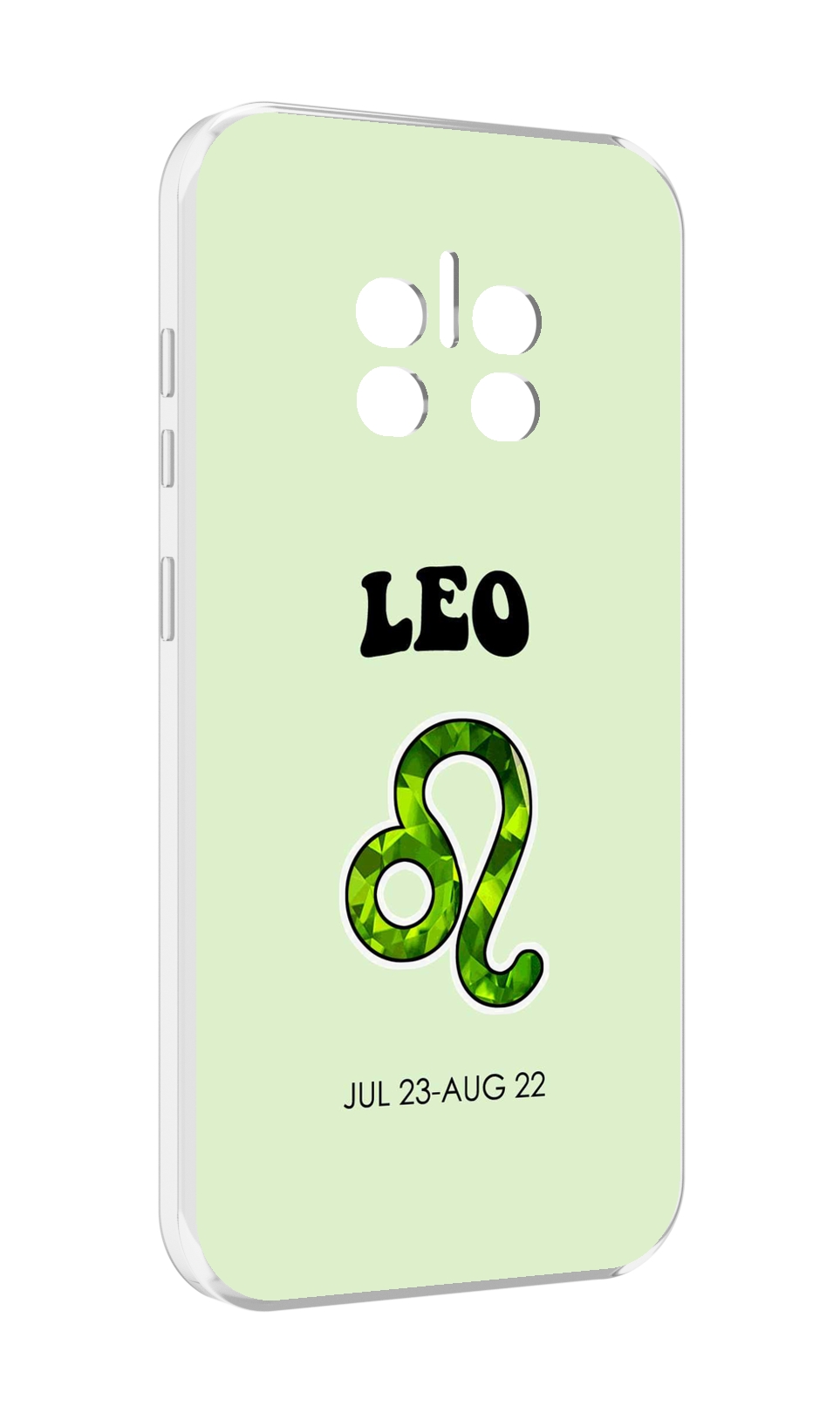 

Чехол MyPads знак зодиака лев 1 для Doogee V11, Прозрачный, Tocco