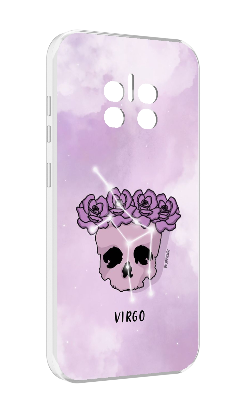 

Чехол MyPads знак зодиака дева 2 для Doogee V11, Прозрачный, Tocco
