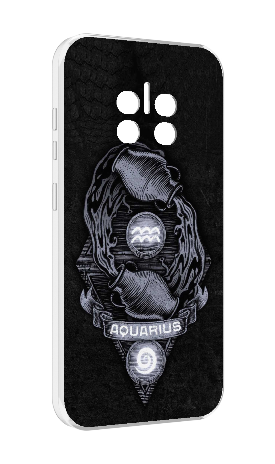 

Чехол MyPads знак зодиака водолеи 6 для Doogee V11, Прозрачный, Tocco