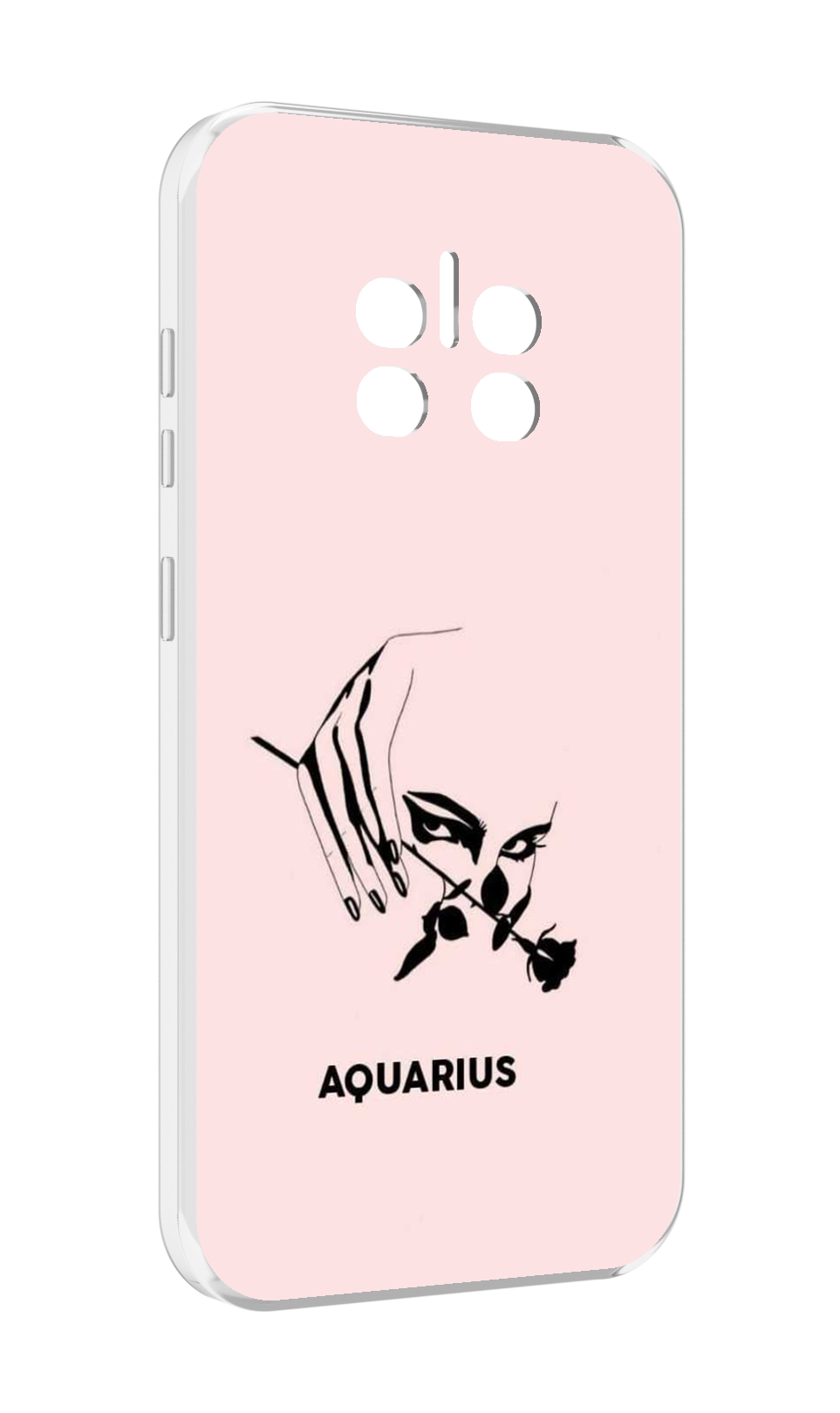 

Чехол MyPads знак зодиака водолеи 3 для Doogee V11, Прозрачный, Tocco
