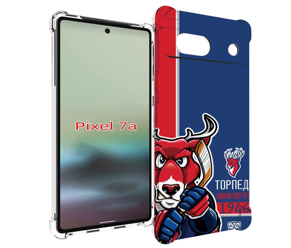 

Чехол MyPads хк торпедо нижний новгород мужской для Google Pixel 7A, Tocco
