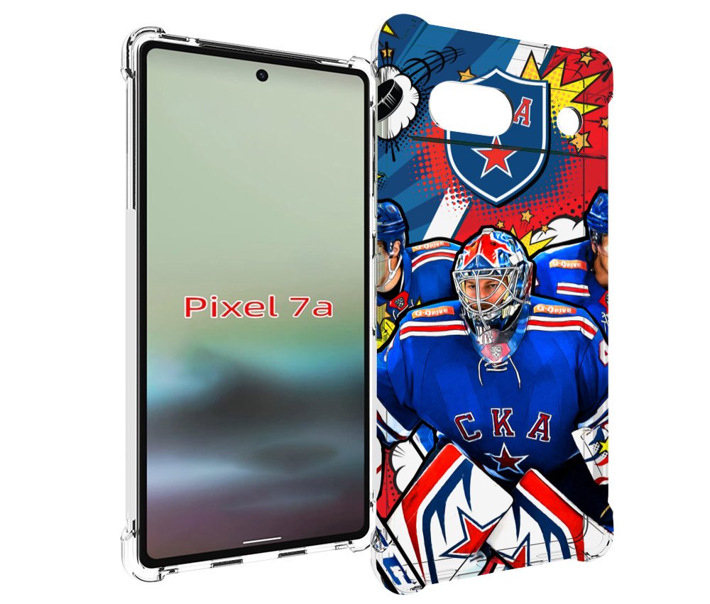 

Чехол MyPads хк ска спб мужской для Google Pixel 7A, Tocco
