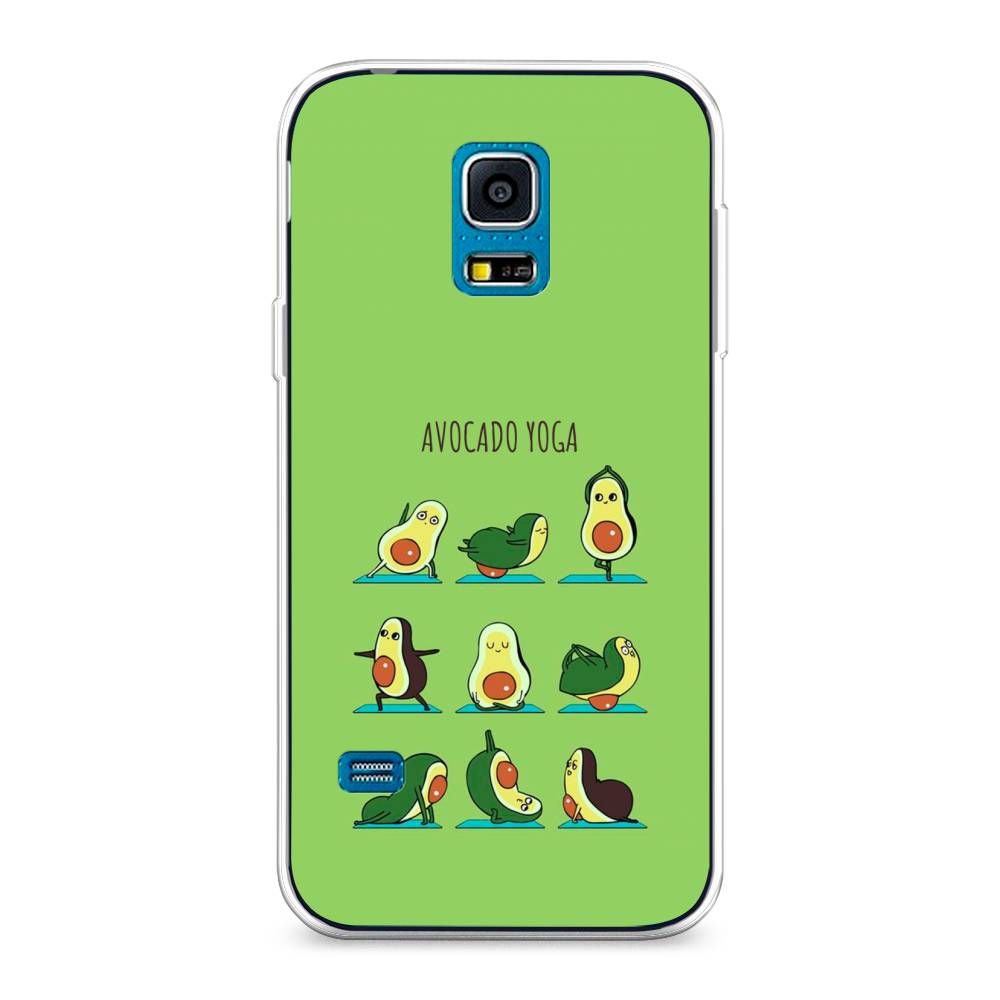 

Чехол Awog "Авокадо йога" для Samsung Galaxy S5 mini, 24250-10