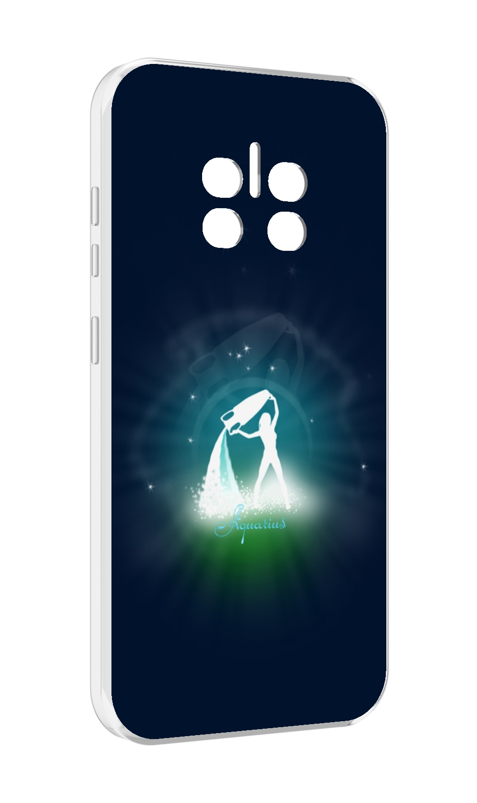 

Чехол MyPads знак зодиака водолеи 1 для Doogee V11, Прозрачный, Tocco