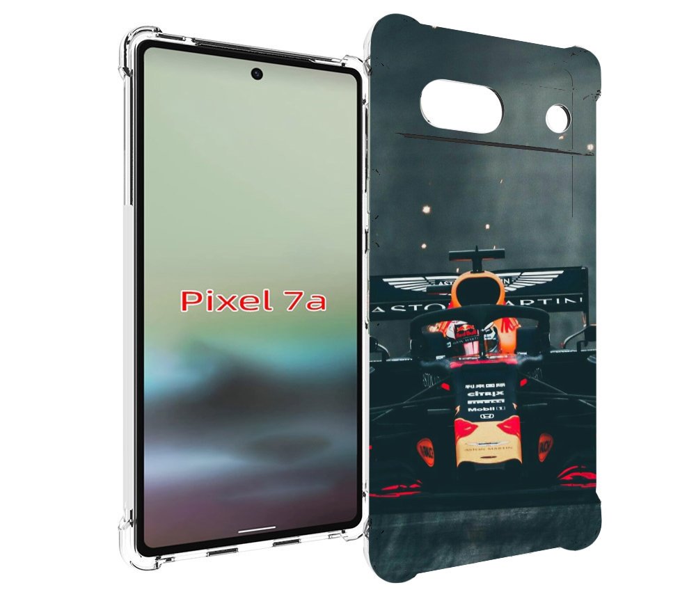 

Чехол MyPads формула 1 астон мартин для Google Pixel 7A, Tocco
