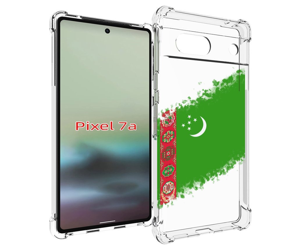 

Чехол MyPads флаг герб Туркменистан-1 для Google Pixel 7A, Tocco