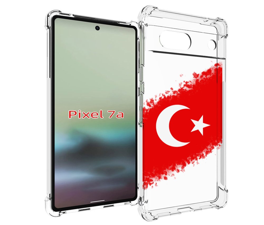 

Чехол MyPads флаг Турции для Google Pixel 7A, Tocco