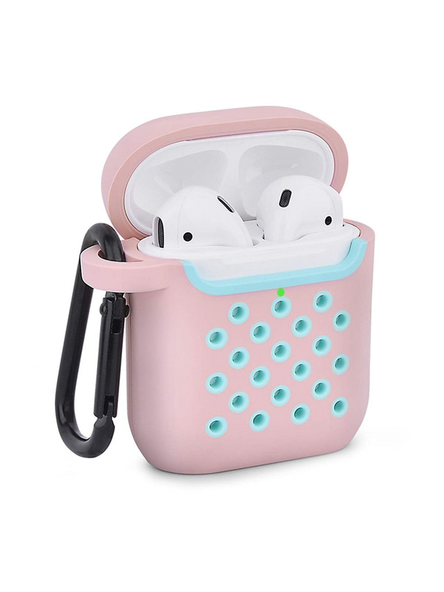 

Чехол LuxCase для Air Pods 1/2 Mix color silicon case (pink + turquoise)/96103