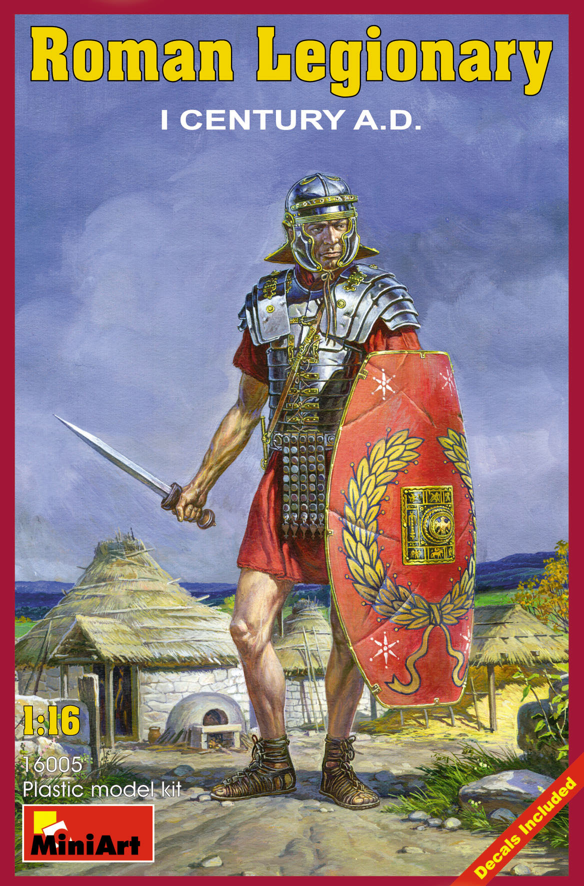 

Сборная модель MiniArt 1/16 Римский легионер I ВЕК н.э. 16005