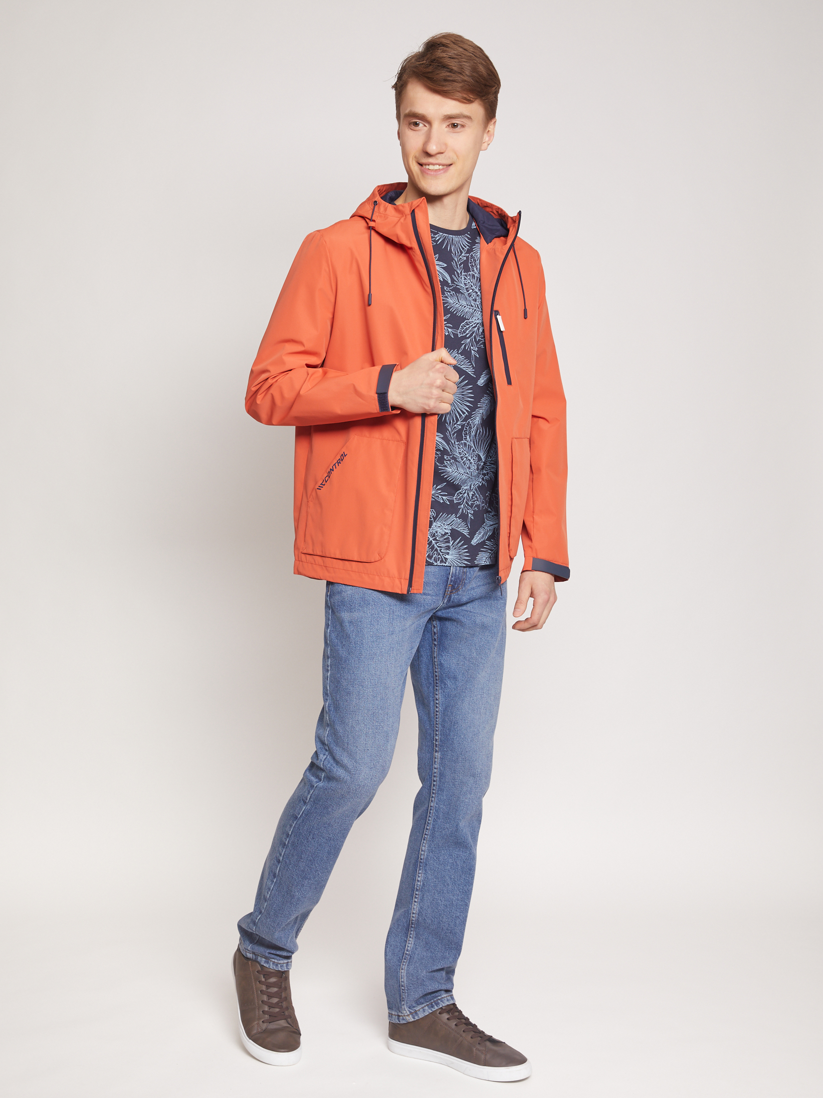 

Ветровка мужская Zolla z0112156022642900 оранжевая XXL, z0112156022642900