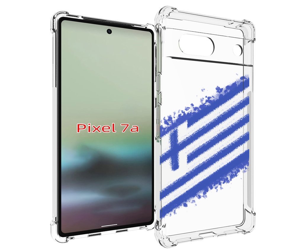 

Чехол MyPads флаг Греции для Google Pixel 7A, Tocco