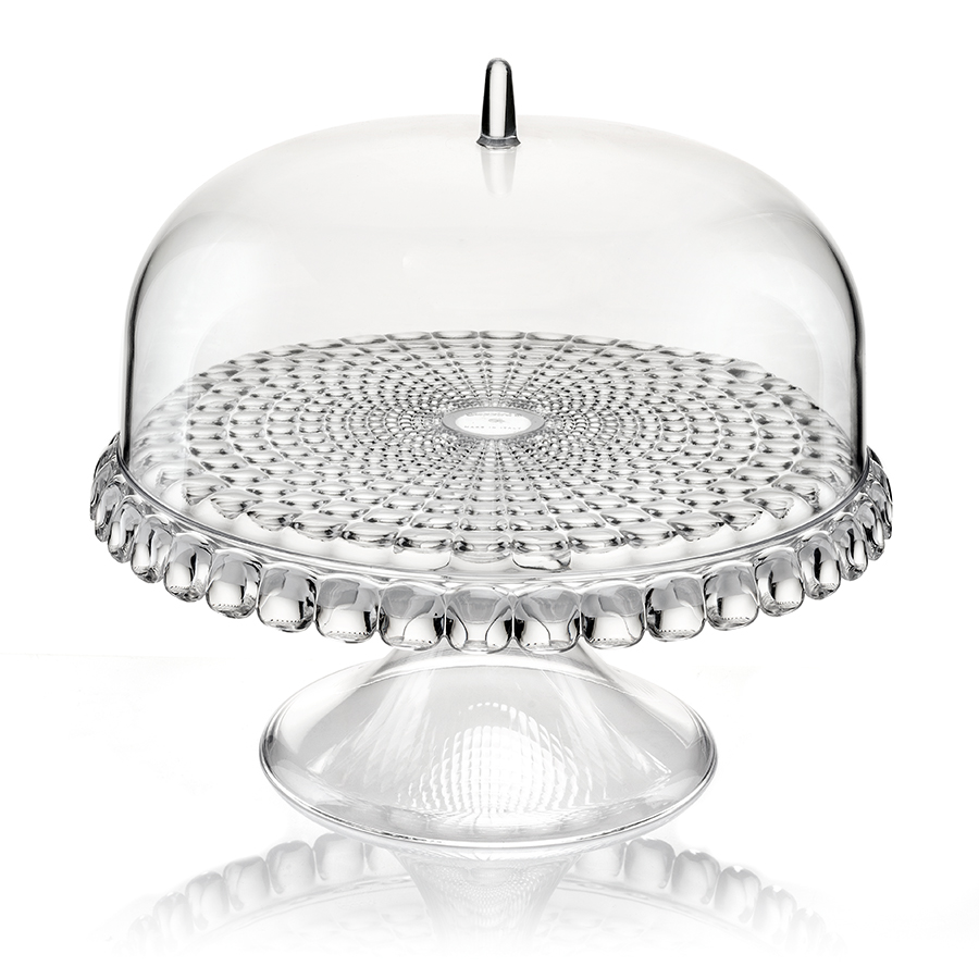 

Блюдо для торта с крышкой Tiffany, O30 см, прозрачное