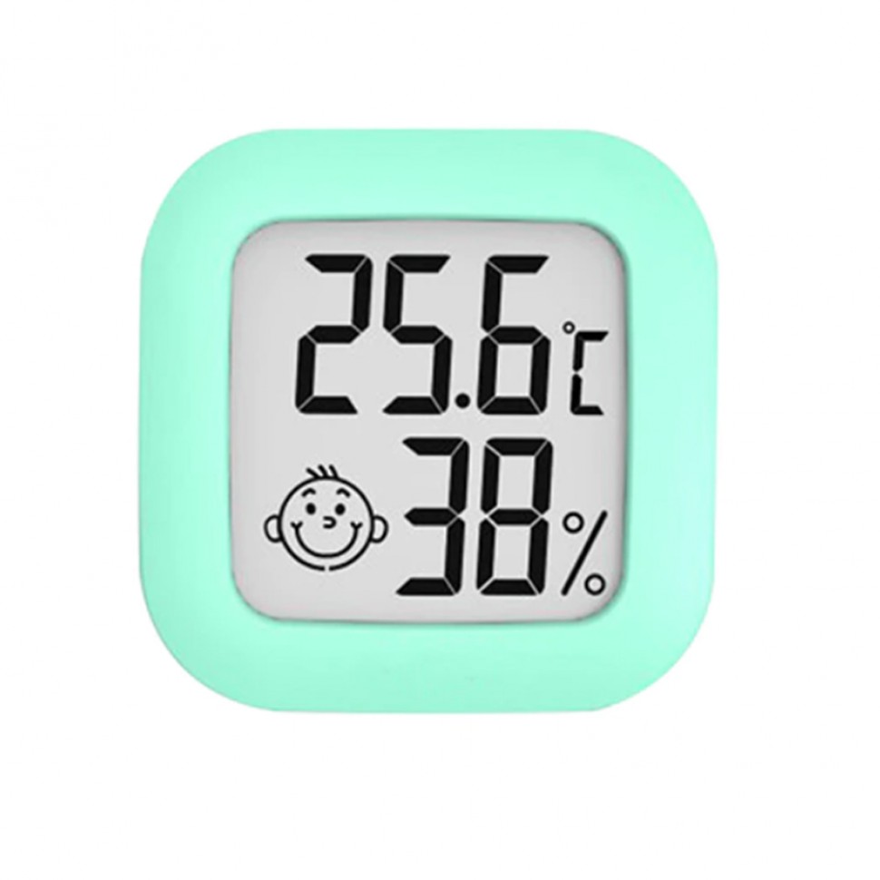 Мини термометр-гигрометр со смайликом 2emarket (4555.2)