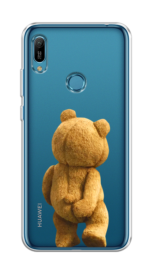 

Чехол на Huawei Y6 2019/Honor 8a/8a Pro/Y6s "Медвежья спина", Коричневый;прозрачный, 611550-1