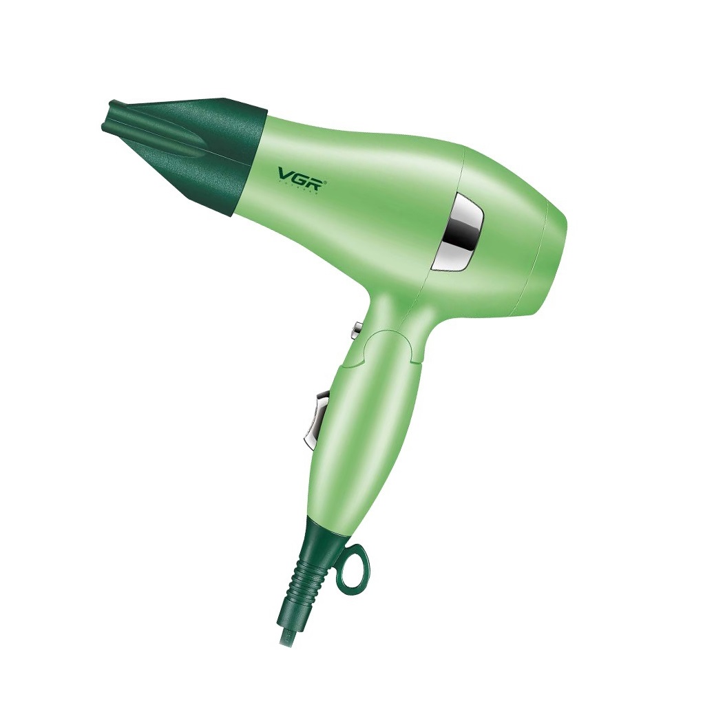 Фен VGR Professional V-432 1000 Вт зеленый шампунь для волос carebeau с бананом 1000 мл