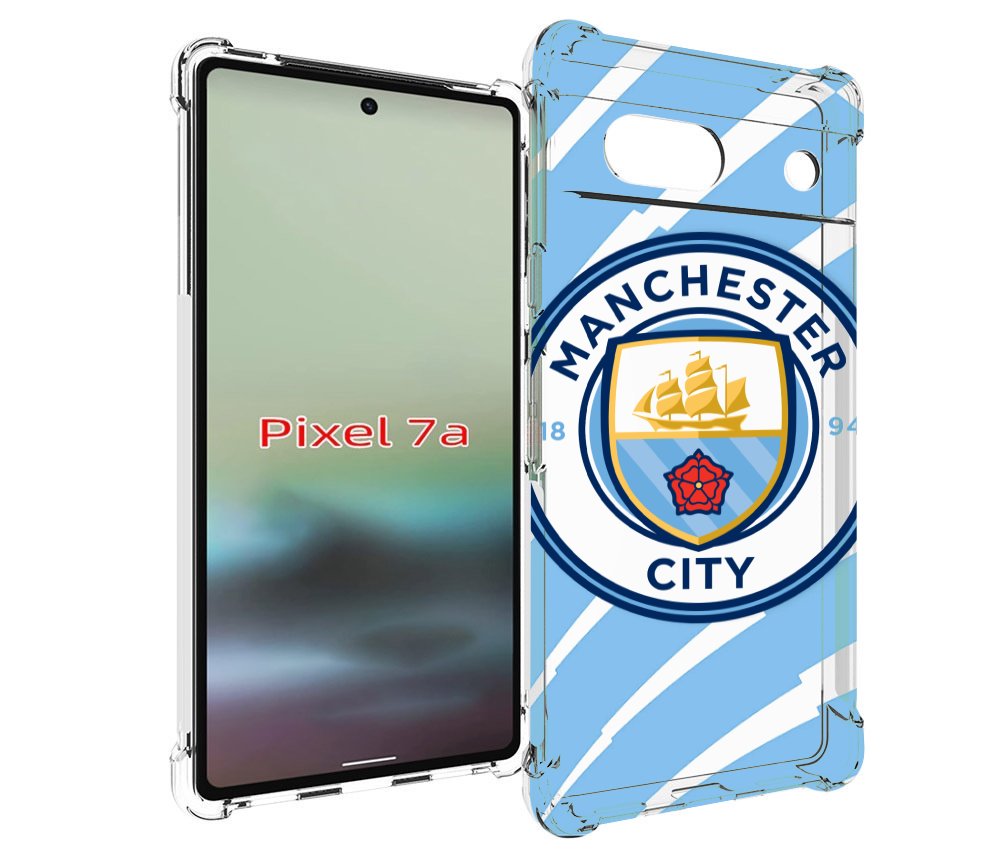 

Чехол MyPads фк манчестер сити для Google Pixel 7A, Tocco
