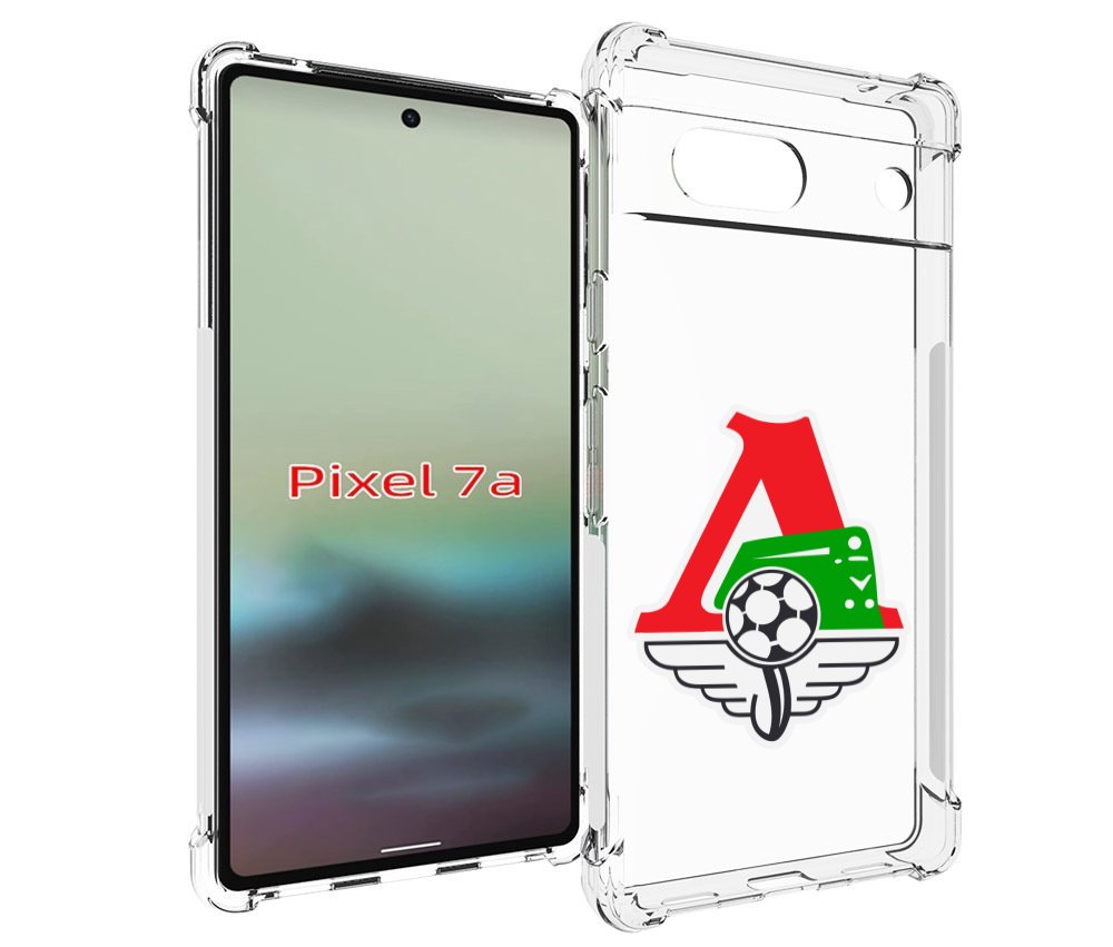 

Чехол MyPads фк локомотив москва мужской для Google Pixel 7A, Tocco